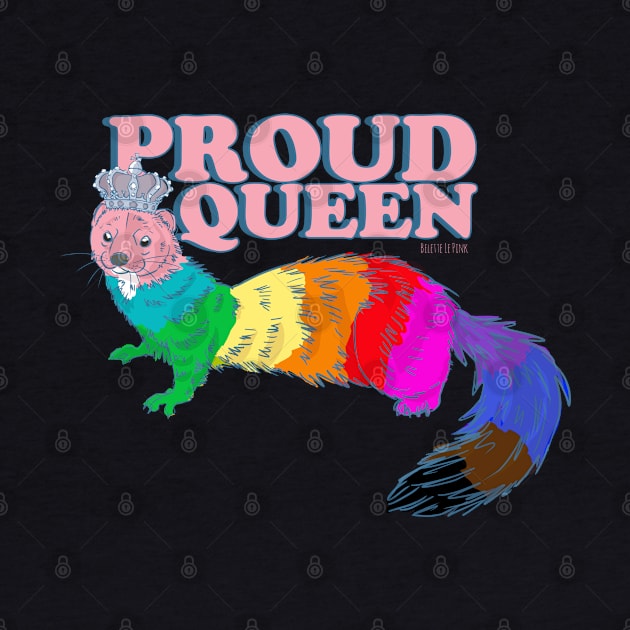 Proud queen weasel by belettelepink